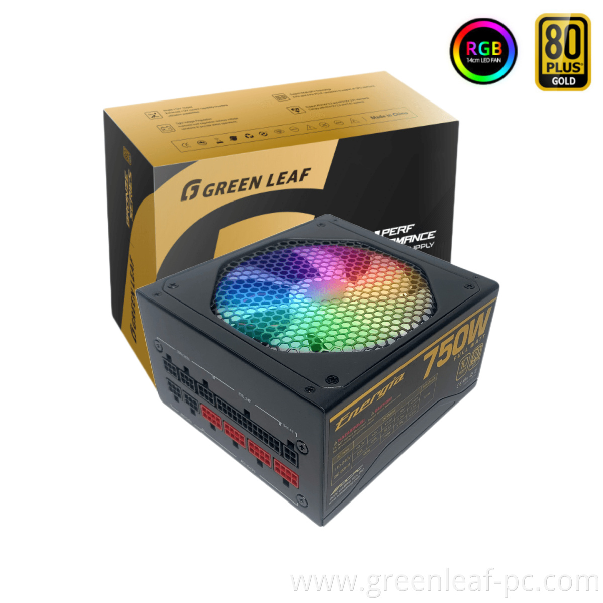 Fast shipment 750w Gold pc power supply